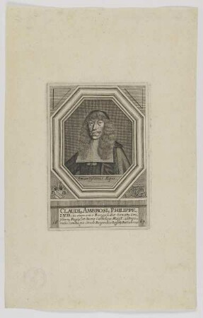 Bildnis des Claudius Ambrosius Philippe