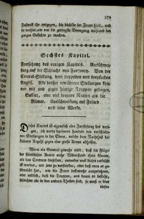 Sechstes Kapitel. Fortsetzung des vorigen Kapitels.[...]