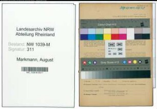 Entnazifizierung August Markmann , geb. 01.08.1908 (Angestellter)