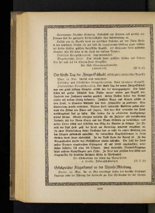 Der fünfte Tag der Isonzo=Schlacht.