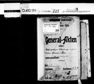 Öffentl. Sicherheit und Ruhe Gen.
