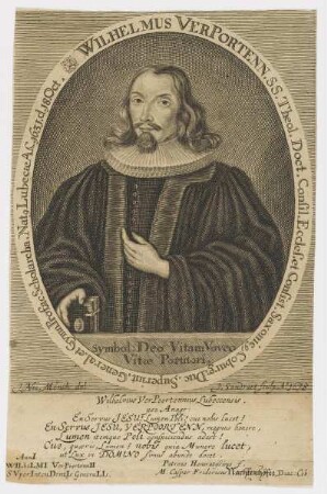 Bildnis des Wilhelmus Verportenn