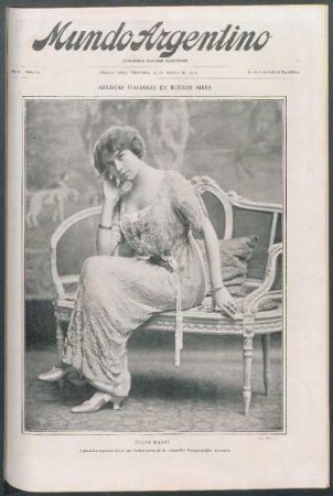 Artistas italianas en Buenos Aires [Fotografía] : Julia Bassi