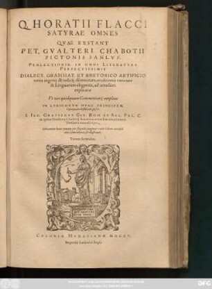 2: Satyrae Omnes Quae Extant