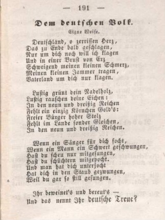 Dem deutschen Volk