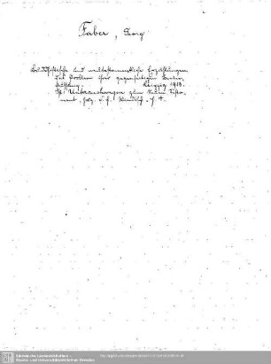 Faber, Georg