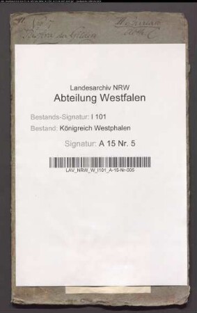 Passiva der aufgehobenen Schmiedegilde in Paderborn