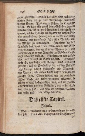 Das eilfte Capitel.
