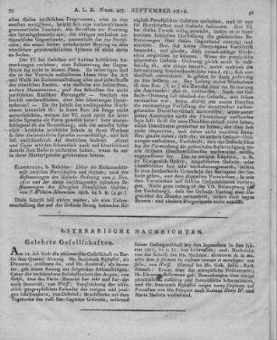 Schuncken, F. W.: Ueber die Rechtsverhältnisse zwischen Herrschaften und Gesinde nach den Bestimmungen der Gesinde-Ordnung vom 8. Nov. 1810 und der dahin einschlagenden besonderen Bestimmung der Königl. Preussischen Gesetze. Elberfeld: Büschler 1816