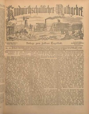 26: Beilage vom Montag, 14. Dezember 1896