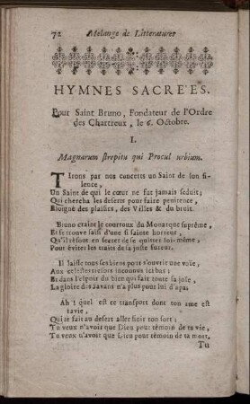 Hymnes Sacre' es.