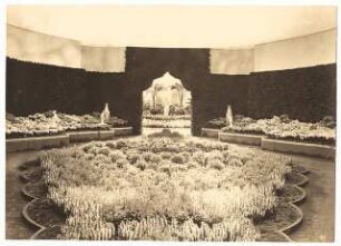 Ausstellungsgarten Jubiläums-Gartenbau-Ausstellung 1926, Dresden: Austellungspalast: Innenansicht