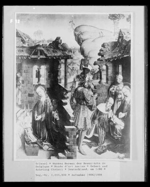 Geburt und Anbetung Christi