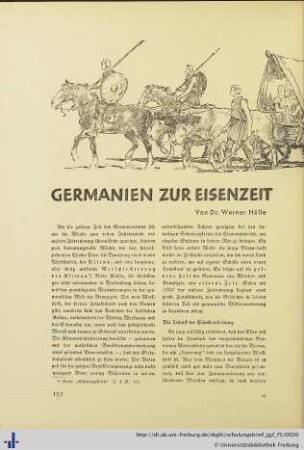 Germanien zur Eisenzeit.
