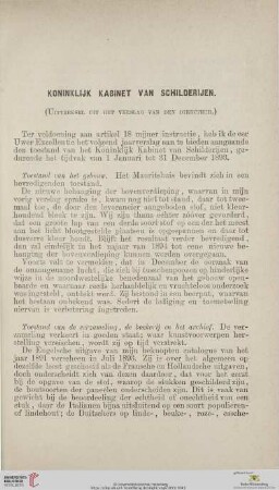 Koninklijk Kabinet van Schilderijen