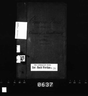 Konsensbuch von Chursdorf (bei Werdau) und Oberalbertsdorf