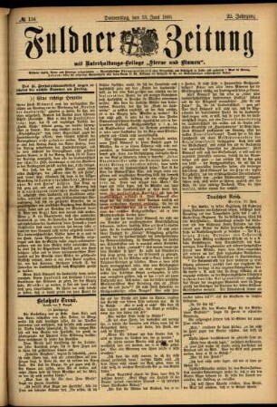 Ausgabe vom Donnerstag, den 13. Juni 1895.