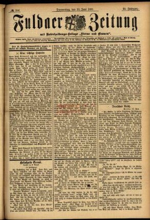 Ausgabe vom Donnerstag, den 13. Juni 1895.