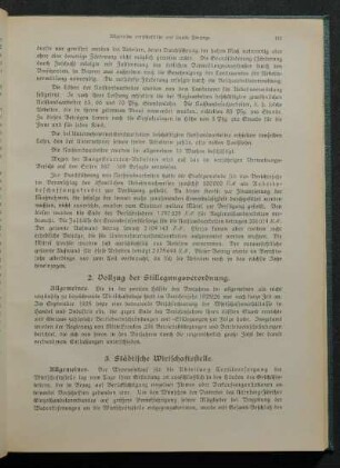 2. Vollzuge der Stillegungsverordnung.