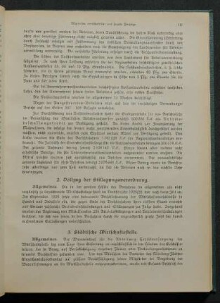 2. Vollzuge der Stillegungsverordnung.