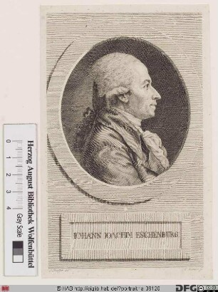 Bildnis Johann Joachim Eschenburg