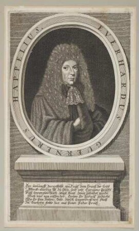 Bildnis von Eberhard Werner Happel (1647-1690)