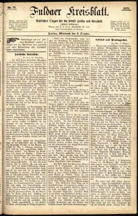 Ausgabe vom Mittwoch, den 02. Oktober 1878.