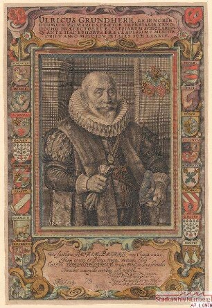 Ulrich (IV.) Grundherr, Duumvir primarius etc., vorher Ephorus; gest. 1654