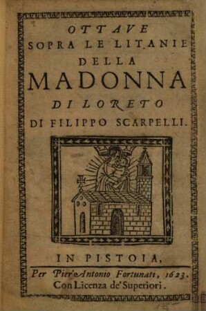 Ottave Sopra Le Litanie Della Madonna Di Loreto