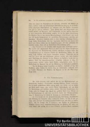 D. Die Dampfheizung.