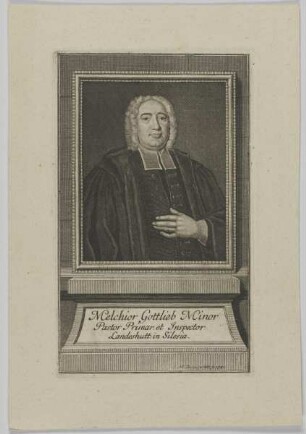 Bildnis des Melchior Gottlieb Minor