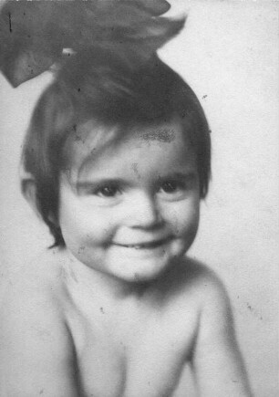 Albumseite : Album mit Fotoserie eines kleinen Mädchens