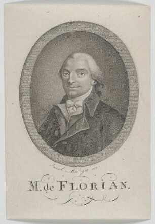 Bildnis des Jean-Pierre Claris de Florian