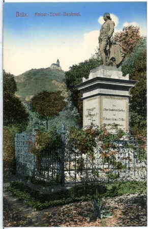 Brüx. Kaiser-Josef-Denkmal