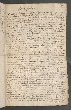 Praefatio 15 [doppelt gezählt]