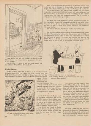 "Jetzt müssen wir auf den nächsten Zug warten, Onkel" "Männe, steht was neues in der Zeitung?" "Da wär ich doch besser lieber gleich mit'm Luftschiff gefahren"