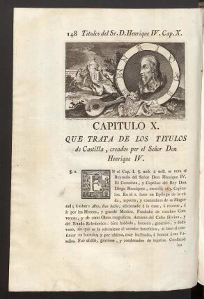 Capitulo X. Titulos del Señor Don Henrique IV.