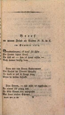 Plattdeutsche Gedichte, 3