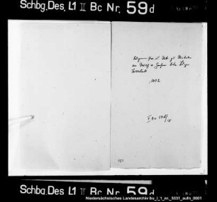 Schuldforderung des Wulf von Zerßen an Braun (?) Bilderbeck, Bürger zu Rinteln