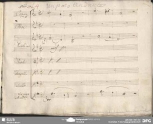 Cavatina: "Messer giove obbligatissimo"