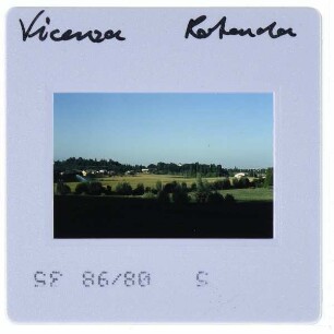 Vicenza, Villa Rotonda : Fernsicht