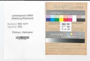 Entnazifizierung Hartmann Pichrun , geb. 31.07.1921 (Polizist)
