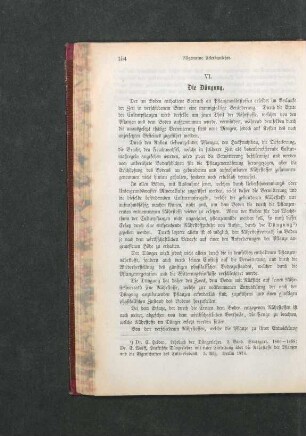 VI. Die Düngung