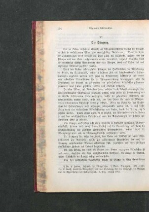 VI. Die Düngung