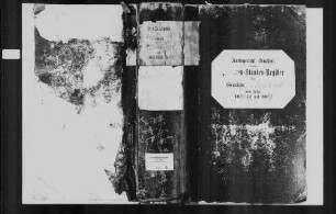 Neuthard, katholische Gemeinde: Standesbuch 1839-1869