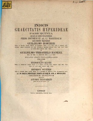 Rector commilitonibus certamina eruditionis propositis praemiis in annum ... indicit, 1861/62