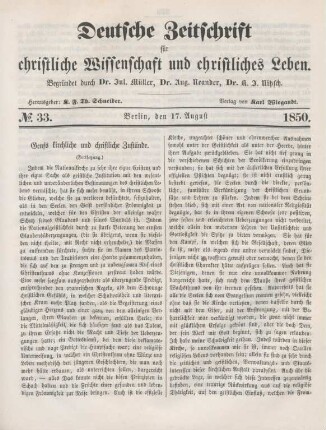 257-261 Genfs kirchliche und christliche Zustände