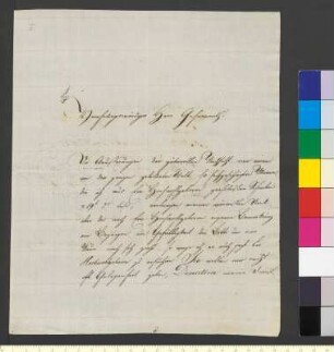 Brief von Lämel, Leopold von an Goethe, Johann Wolfgang von