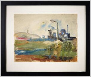 Aquarell "Zeche Zollverein"
