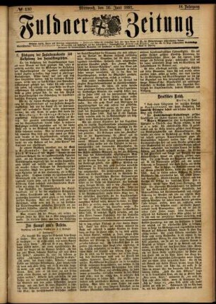 Ausgabe vom Mittwoch, den 10. Juni 1891.